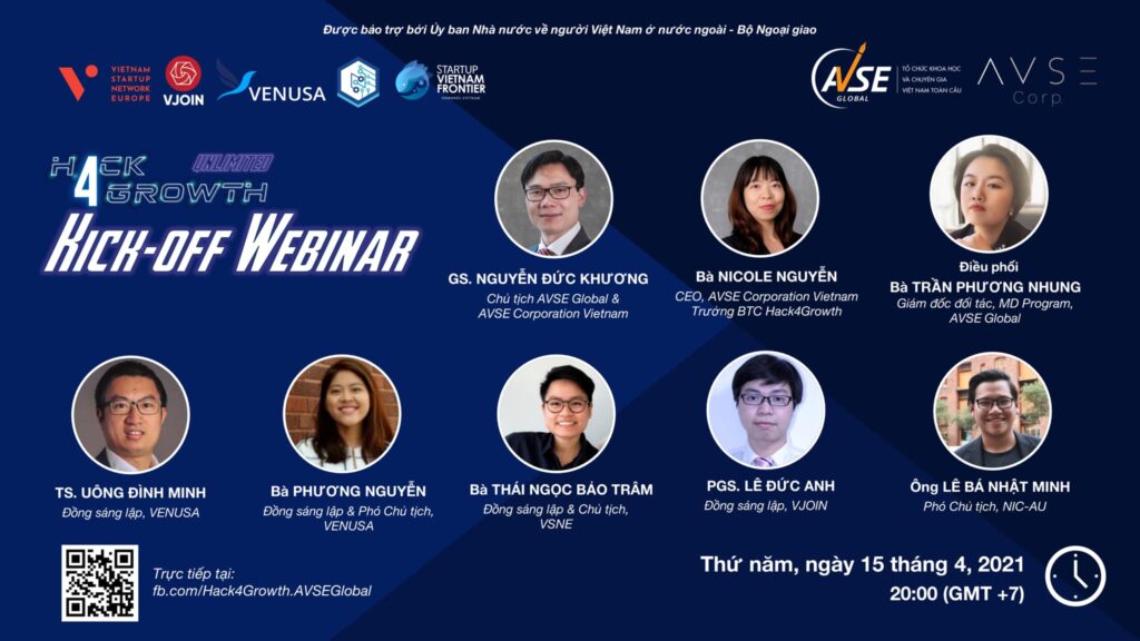 Diễn giả Kick-off Webinar Hack4Growth Season 2