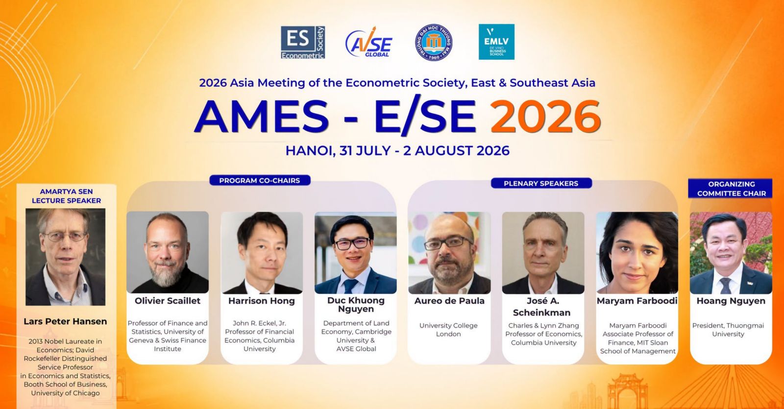 AMES 2026: Kết Nối Cộng Đồng Kinh Tế Học Toàn Cầu Tại Hà Nội